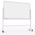 Bảng từ trắng viết bút dạ, Bảng di động có chân 1200x1800mm