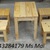  Trực tiếp sản xuất bàn ghế gỗ xếp giá rẻ..