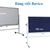 Bảng trắng có chân KT 120 x 140cm