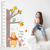 decal dán tường thước đo gấu Pooh TD11