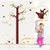 decal dán tường thước đo cây TD14