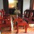 Bộ bàn ghế Giả Cổ Minh Quốc VOI Tay 12 gỗ xà cừ
