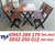 Bàn ghế gỗ xếp dùng cho quán nhậu,....thanh lý giá rẻ.
