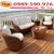 bàn ghế cafe nhựa giả mây giá rẻ