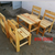 bàn ghế gỗ xếp quán ăn cafe giá rẻ