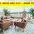 bàn ghế mây tự nhiên, ghế mây thư giản 