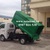Xe tải tata chở rác 900kg, xe tải chở rác 900kg