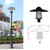 Cột đèn sân vườn - Công ty CP Cơ Điện Bình Gia