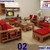 Bàn Ghế Sofa Gỗ Phòng Khách Hiện Đại Q2 Q7 Q9