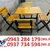 Thanh lý bàn ghế cafe , trà sữa mới giá rẻ  