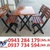 Bàn ghế xếp cafe thanh lý tại q 12 TPHCM