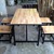 Bàn ghế gỗ sân vườn giá thanh lý 