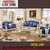 Sofa tân cổ điển đẹp, giá rẻ - chất liệu gỗ sồi nga tự nhiên