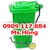 Thùng rác nhựa có nắp đậy TP.HCM