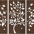 Tấm panel sắt nghệ thuật trang trí nội thất