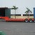 Doosung bán Rơ Mooc Phooc Lùn 14 m, sàn 6 m, tải 65 tấn Sơ mi rơ moóc tải chở xe, máy chuyên dùng Loại 3 trục Tải tr