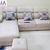 Bộ ghế sofa da góc chữ L màu nâu đen AmiA SFD130 thật sang t