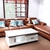 Bộ ghế sofa da phòng khách lớn sang trọng AmiA SFD106