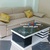 Mẫu ghế sofa da đẹp chữ L viền kẻ sang trọng AmiA SF141
