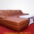 Sofa da nâu sang trọng cho nhà chung cư, biệt thự