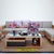 Ghế sofa gỗ hình chữ L đẹp hiện đại có nệm mút AmiA SFG2405
