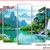Tranh phong cảnh non nước hữu tình yên bình thư thái AmiA 15