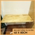 Bàn gập treo tường-Gỗ cao su sáng màu 40x80cm