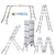 Thang nhôm 4 chân choãi 5,8 m (NIK54A)