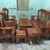 Bộ Bàn Ghế Hồng Tàu Gỗ Sồi Nga