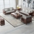 Sofa phòng khách gỗ óc tự nhiên, hiện đại và phong cách sang