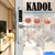 Khoá vân tay cửa nhôm kính Kadol E6800