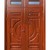 Cửa 2 cánh thép vân gỗ KG-21.04-1TK 26/4
