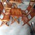 bàn ghế cafe gỗ xếp trà sữa giá rẻ