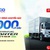 KM 1000L dầu xe tải Mitsubishi Fuso 10.4R mới thùng dài 5.3m Tải trọng 5.7 Tấn Đời 2019