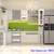 Tủ bếp chữ I hiện đại cho gian bếp nhỏ