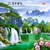 tranh gạch 3d cảnh sơn thủy hữu tình