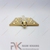 Bản lề lá đồng vàng NK195-13-4PVD