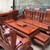 Bộ Bàn Ghế Tần Thủy Hoàng Gỗ Hương Vân