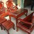 Bộ bàn ghế guột gỗ nhãn phun PU