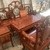 Bộ bàn ghế giả cổ kiểu móc mỏ gỗ hương đỏ lào