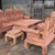 bộ bàn ghế như ý voi hộp chân vanh