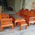 Bộ bàn ghế âu á như ý voi tay đặc gỗ hương đá