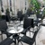 Ghế cafe mây nhựa HGH 4