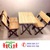 Ghế gỗ quán nhậu giá rẻ HGH 