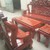 Bộ Bàn Ghế Rồng Đỉnh Gỗ Xà Cừ