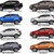 Xe ford ecosport 2022, giá bán xe ecosport 2022 số tự động, bán xe ford ecosport hà nội, màu cam, xanh, trắng, bạc...