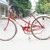 Xe đạp đỏ Motobecane Pháp cổ