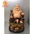 Tượng đá Phật Di Lặc kéo bao tiền cao 80cm 
