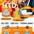 HTD Smart Android Box cho ô tô D12 New Android 10 offical Tặng VietMap S1 Sim 4G 3 Tháng