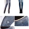 Quần legging nữ dáng dài, giả jeans cá tính, phong cách Hàn Quốc